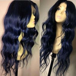 Dark Purple Body Wave Beauty Lace Front Wig
